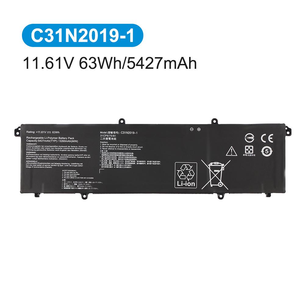 KingSener C31N2019 C31N2019-1 Laptop Battery For ASUS VivoBook Pro 14X OLED M7400 15 OLED M3500 M3500QC-L1062T M3500QC-L1079T
