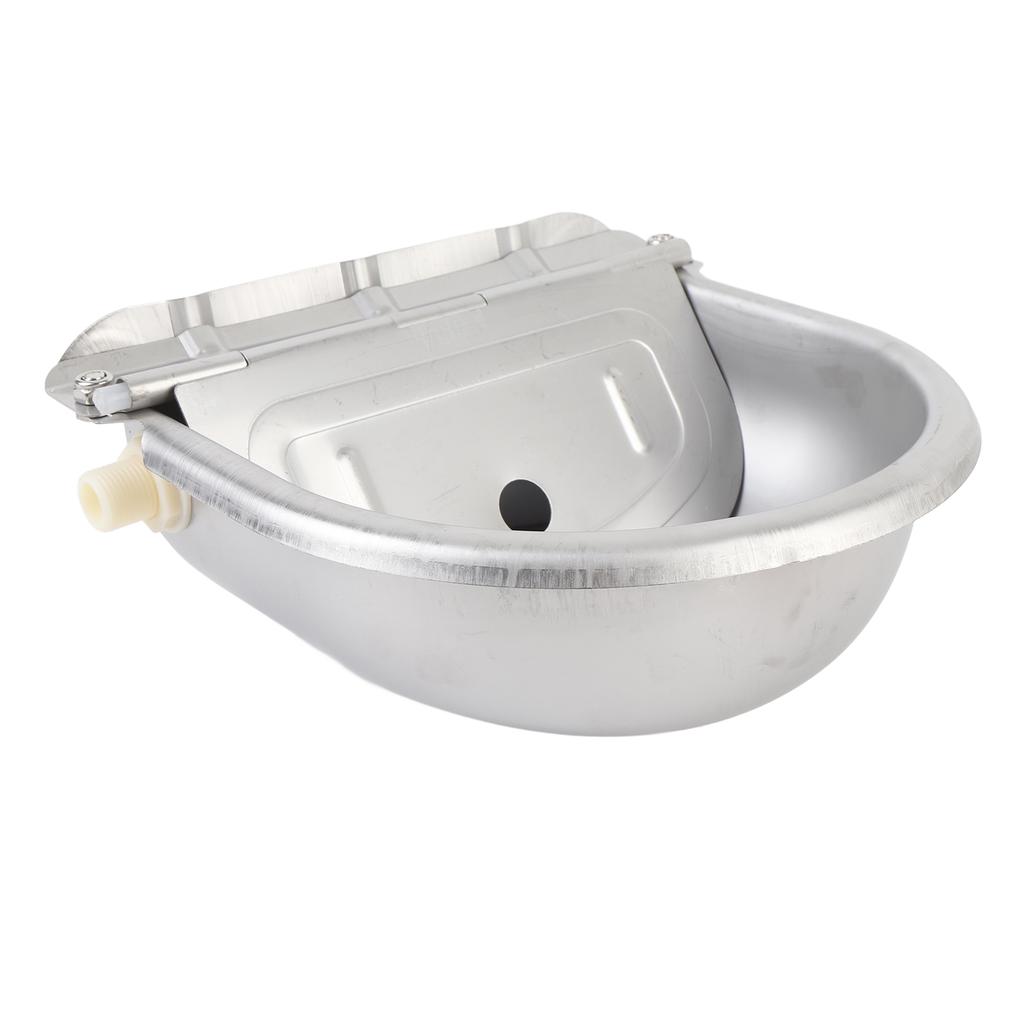 Автоматическая поилка для овец и коз из нержавеющей стали, автоматическая поилка для скота с шариком-поплавком для