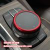 Красное алюминиевое кольцо для центральной консоли IDrive, ручка-кольцо для BMW 1 2 3 4 5 6 7 серии X3 X4 X5 X6, аксессуары
