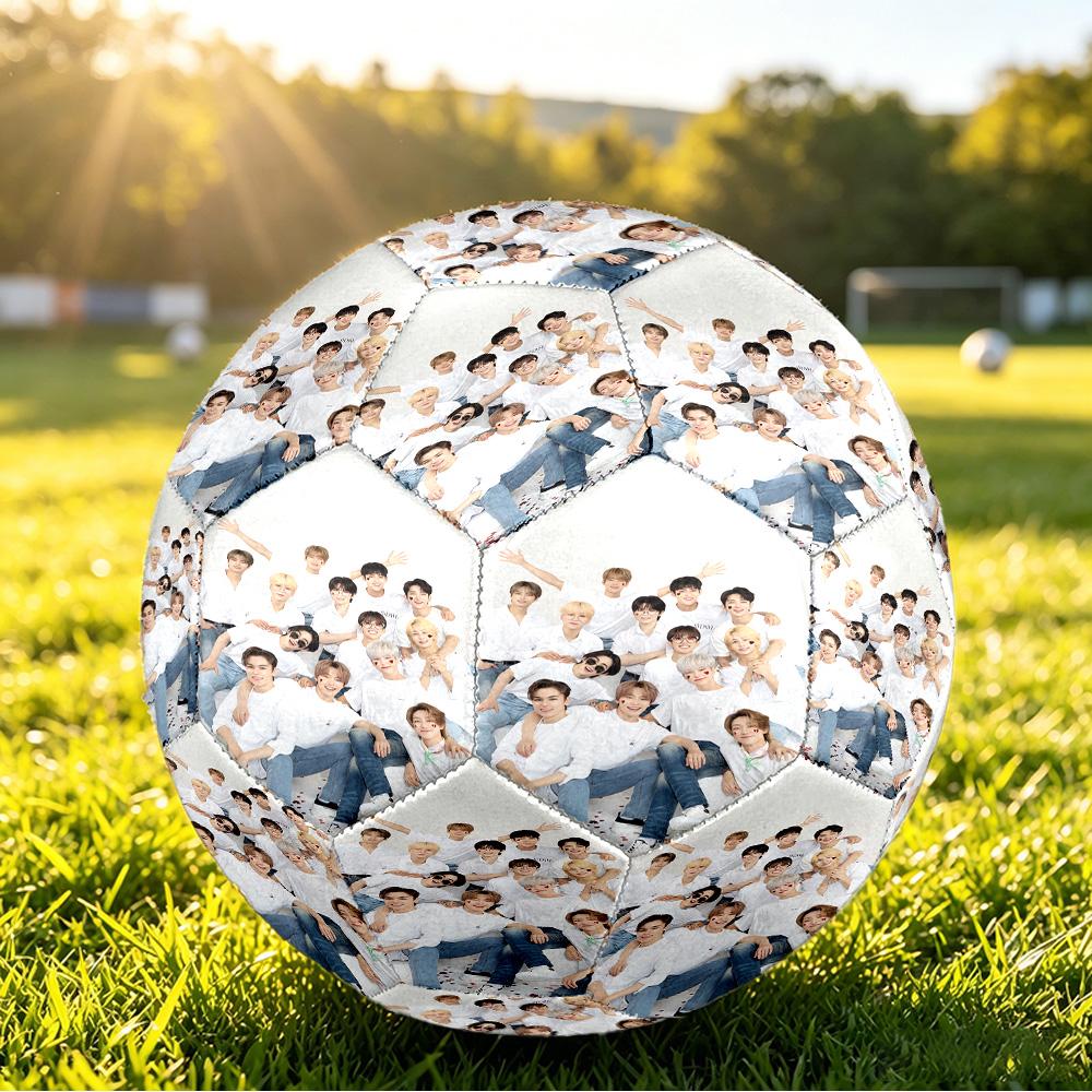 SEVENTEEN Size 5 Soccer Ball, Durable Standard Football For Training Match Outdoor Sports