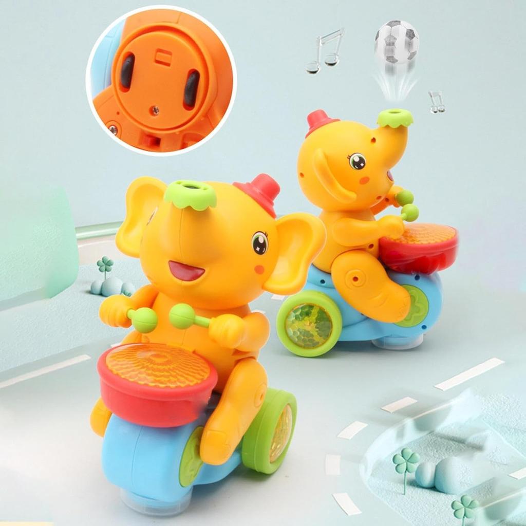 funny elephant toy car,Electronic Suspended blowing ball pet toys with sound light for boys girls Christmas gift