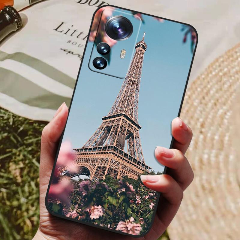 Роскошный силиконовый чехол для телефона Xiaomi 12T/12T Pro с различными узорами