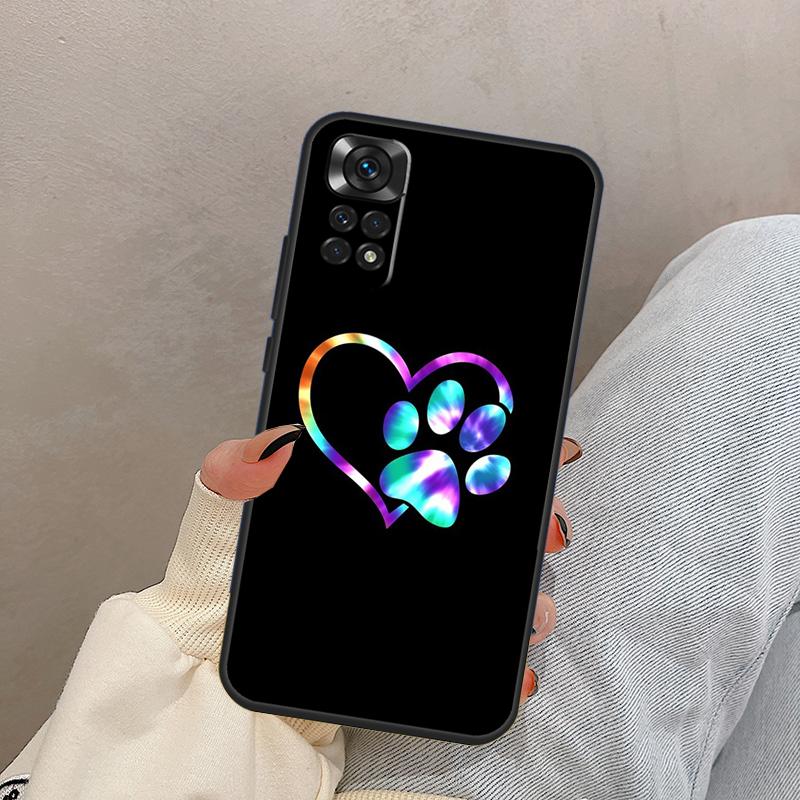 Собачья лапа Для Xiaomi Redmi Note 14 13 9 10 11 12 15 Pro Plus Чехол Обложка Для Redmi 15 C 13C 12C 10C 14C