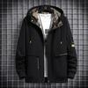 Men's Autumn Large Size Fashionable Thick Hooded Casual Jacket