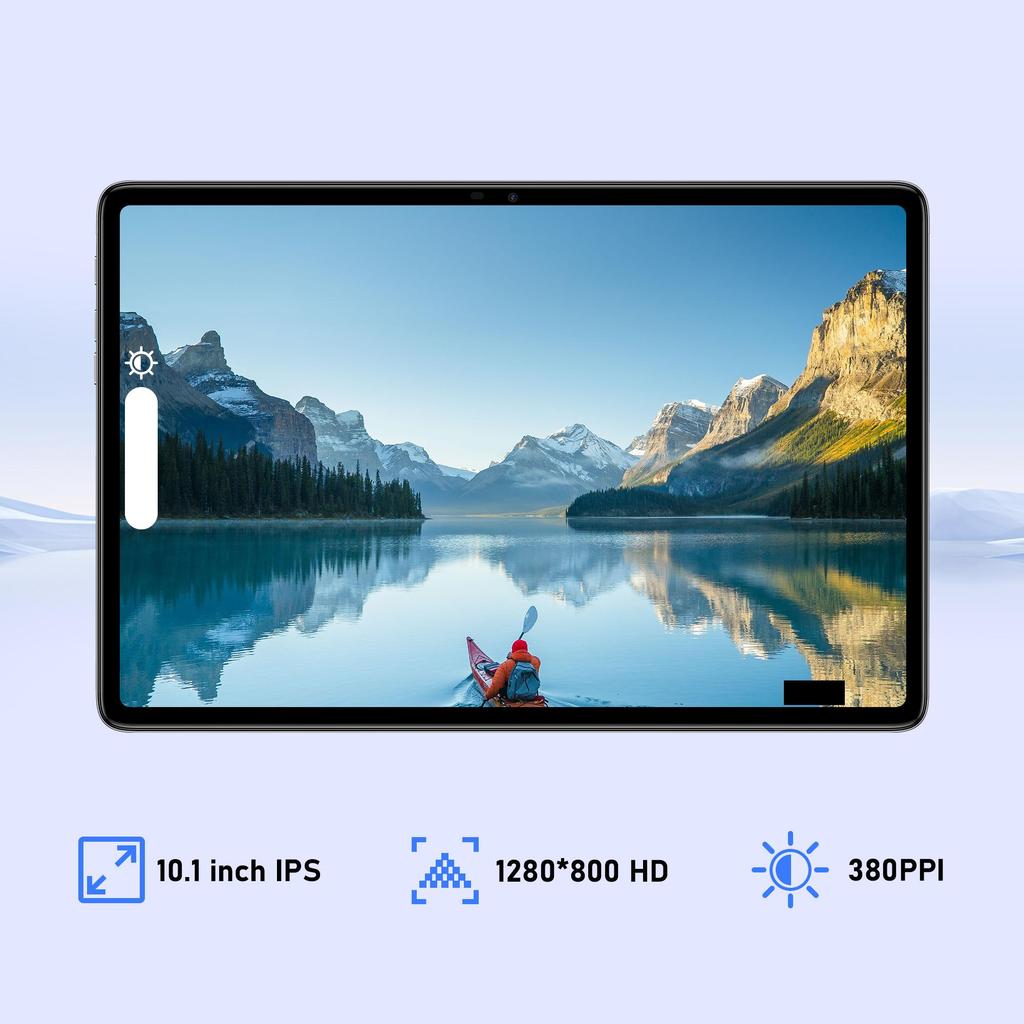 N-one Планшет Android 12, 4 ГБ ОЗУ, 64 ГБ ПЗУ, 4G-планшет, Четырехъядерный процессор, 10,1 дюйма, IPS-экран 1920*1200, GPS, Двойная камера 2,0 МП + 5,0 МП,