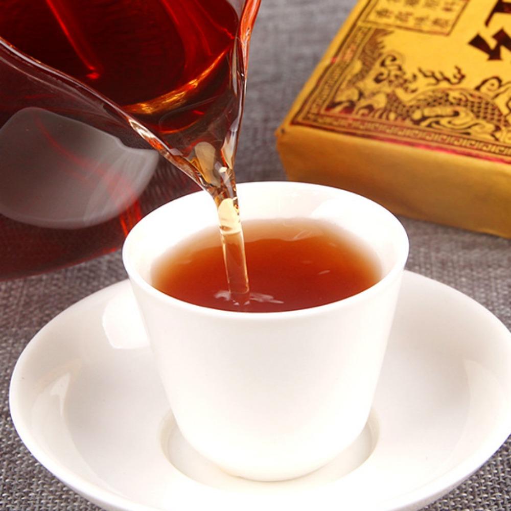 Yunnan PuErh Tea 2009 Vintage Golden Bud Small Cake Ripe Tea 100g