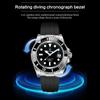 Start Men's Watch Diving Watch Luminous Waterproof Automatic Mechanical Watch Calendar Function Sports Men's Watch