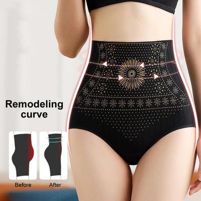 Женские трусы с высокой талией, корректирующее нижнее белье, утягивающее ягодицы, тонкие, корректирующие живот, эластичные, компрессионные, бесшовные, с хорошей воздухопроницаемостью, повседневные спортивные трусы