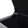 Velvet, Upholstered Bench, Padded Bench, Bed Stool, Bench with Storage, Grey 138 x 41 x 42 cm