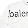 Balenciaga Футболка Свободный крой Унисекс Белый 739027TOVO19081