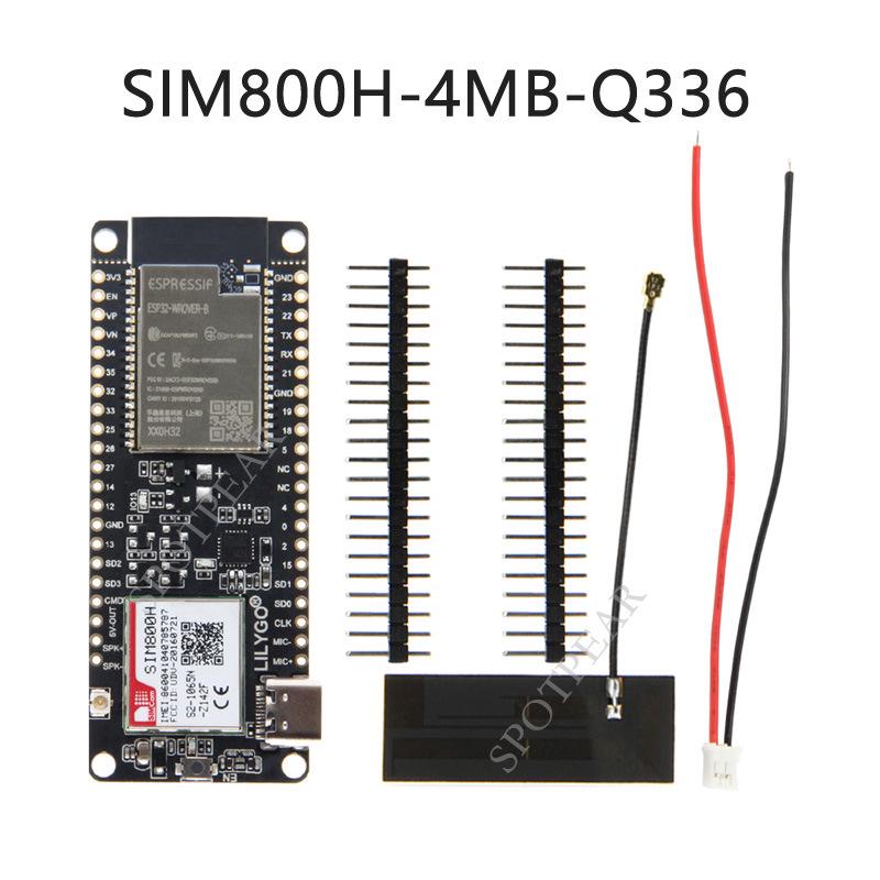 Беспроводной GPRS-модуль SIM800H с T-Call, PMU, MCU32, антенной и слотом для SIM-карты
