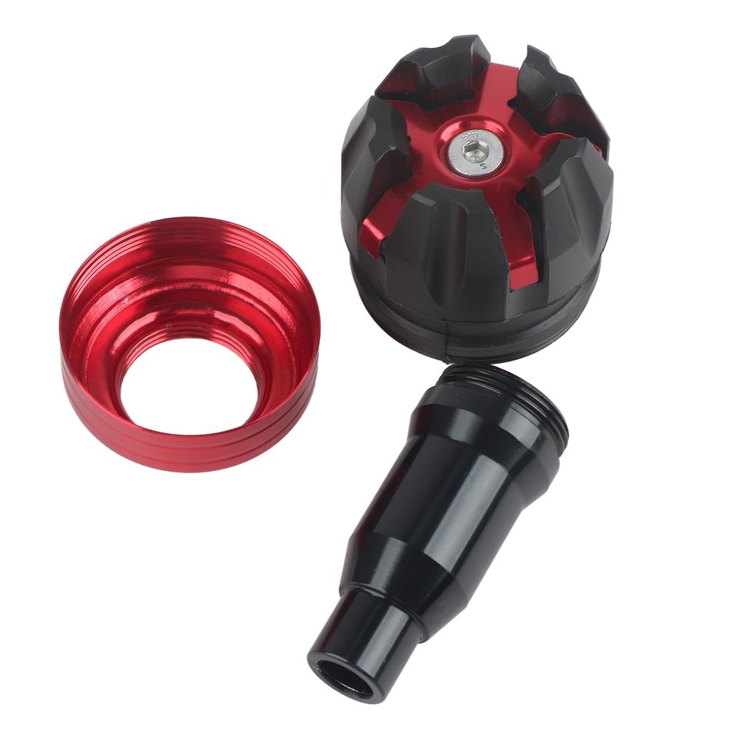 New Motorcycle CNC Aluminum Alloy Frame Slider Falling Protector Anti Crash Caps Red