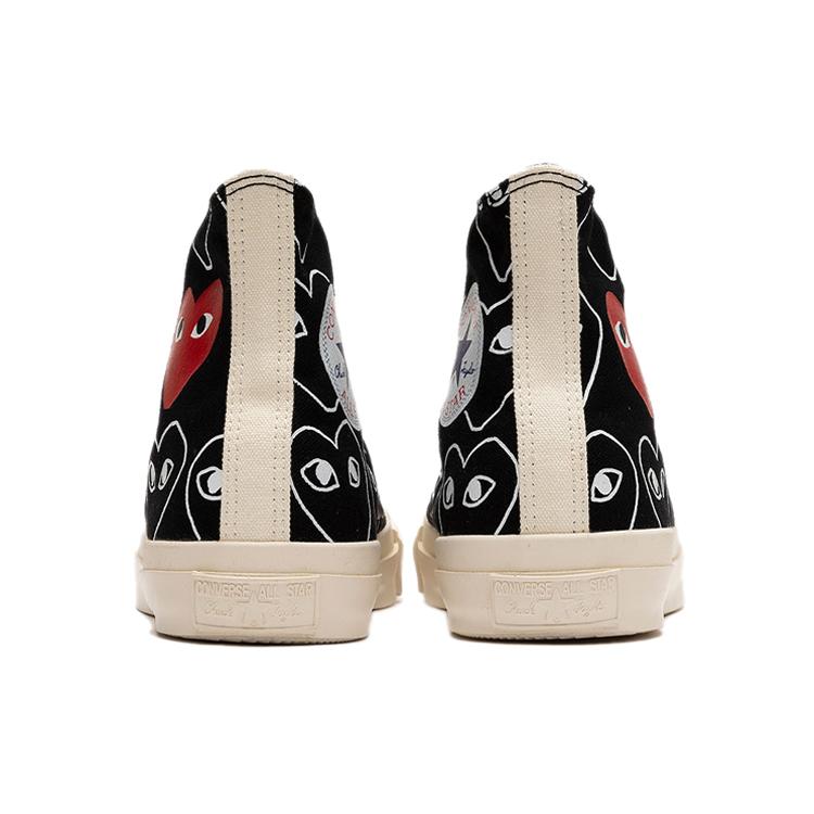 Converse Cdg X Chuck Taylor All Star Multi Heart 'Черно-белый' 168982C
