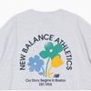New Balance Футболка Nqj Nbnefco233 16 Uni Essential Flower с коротким рукавом