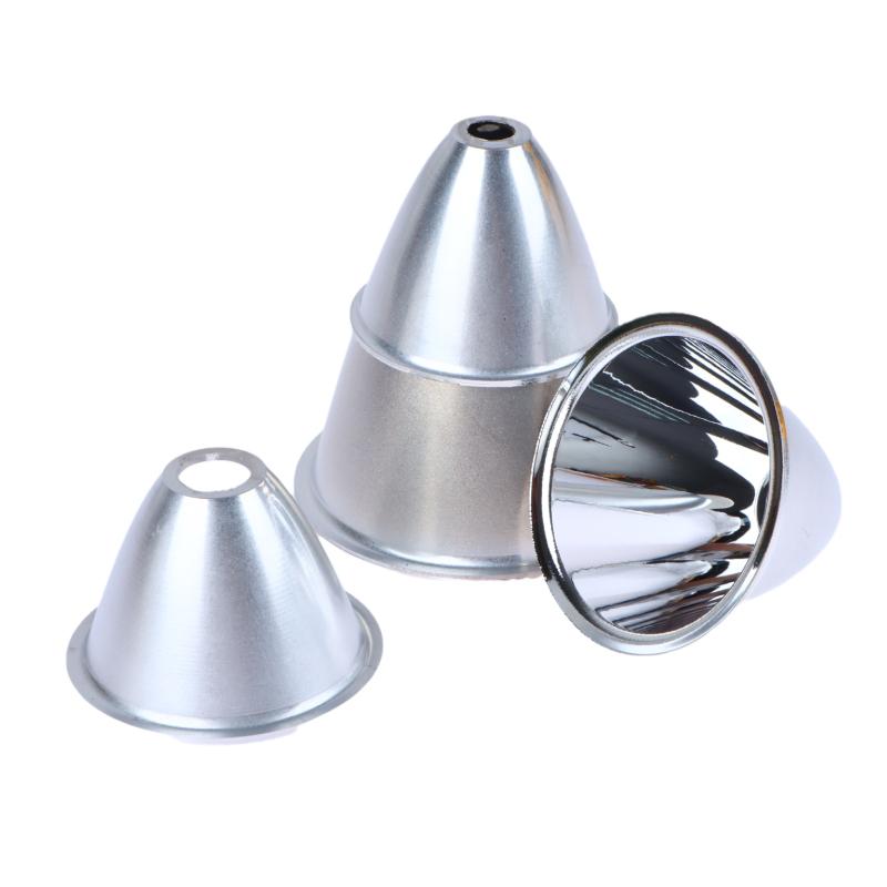 1 шт. 41 мм 46 50 60 мм алюминиевый светодиодный фонарик рефлектор конденсаторная чашка отражающая крышка