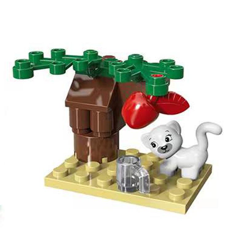 Нетоксичные сказочные принцессы дети Белль Чудовище Золушка Анна Оливия Модель Фигурка Блоки Конструктор Строительные Кирпичики Игрушки Для Детей