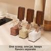 Leak-proof Seasoning Jars Sealed Spice Storage Box Condiment Storage Container Kitchen Supplies