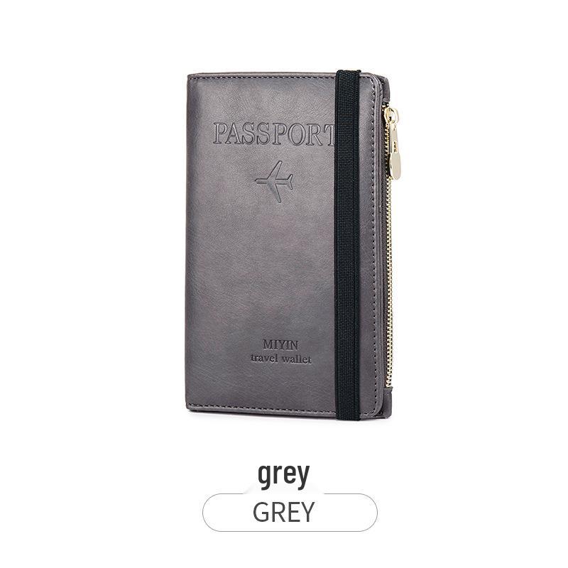 Корейский многофункциональный RFID кошелек для паспорта для мужчин и женщин