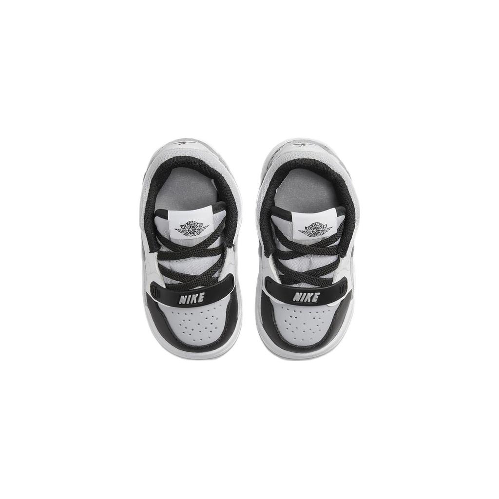 Air Jordan Legacy 312 Low TD Белый Волчий Серый Детские Кроссовки Черный CD9056-105
