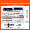 Trumpchi 23-25 M8, Zongshi 24 M8, Master 24-25 E9 Освещение салона - 25 цветовых вариантов