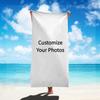 Пляжное полотенце с индивидуальной фотографией - Персонализированное быстросохнущее микрофибровое полотенце с современным мультяшным принтом для бассейна, пляжа и подарков на holidays