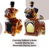 300ml Creative Animal Decanter Realistic Glass Liquor Bottle Bulldog-Inspired Whiskey Wine Brandy Scotchs Bourbon Vodka Decanter