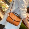 Genuine Leather Women's Bag Elegant Bag for Women Temperament Crossbody Square Shoulder Bag