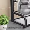 Modern Kitchen Pot Lid & Utensil Storage Rack