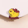 Take That Duck Enamel Pins Custom Cartoon Chicken Brooches Lapel Badges Animal Jewelry Gift for Friends