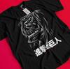 Футболка Атака Титанов Микаса Аниме Эрен AOT Леви SNK Манга Графическая Унисекс Футболка BB188