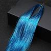 200 Strands Holographic Sparkle Hair Tinsel Extensions Dazzles 90Cm Women Hippie
