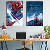 Холст Marvel Человек-Паук Настенное Искусство Постер H Супергерой Фильм Декор Гостиной Детская Комната