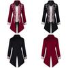 Elegant Gothic Victorian Tailcoat For Halloween Steampunk Medieval Jacket