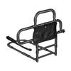 Bed Rail for Elderly Adults Foldable Bedside Assist Rail for Seniors, 136kg Dual-Handle Support, Adjustable Handle Length, High-Strength Steel, with