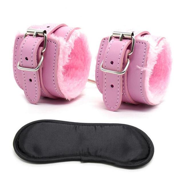 Наручники для секса, манжеты на щиколотке, ограничители, браслет для бондажа, БДСМ, женские эротические секс-игрушки для взрослых, Menottes для пар, экзотические