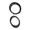 2Pcs Front Fog Light Lamp Trim Ring Cover Frame For Mini Cooper R55 R56 R57 2007 2008 2009 2010 2011 51112753661 51112753662