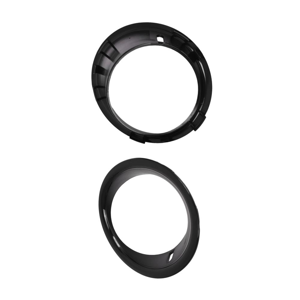 2Pcs Front Fog Light Lamp Trim Ring Cover Frame For Mini Cooper R55 R56 R57 2007 2008 2009 2010 2011 51112753661 51112753662