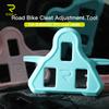 RRSKIT For Shimano SPD Road Bike Cleat Adjustment Tool For LOOK K-E-O Road Bike Cleats Simple Locking Shoes Cleat Tool 6