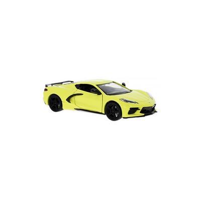 Maisto | Коллекционный автомобиль | Специальное издание | Chevrolet Corvette C8 2020 желтый | 1:24