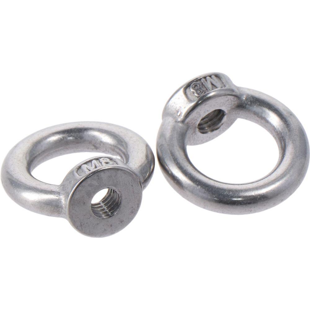 1/10 шт. кольцевая подъемная рым-гайка М8(5/16") Рым-болт Кольцо Резьбовая гайка Крепеж Подъемные принадлежности