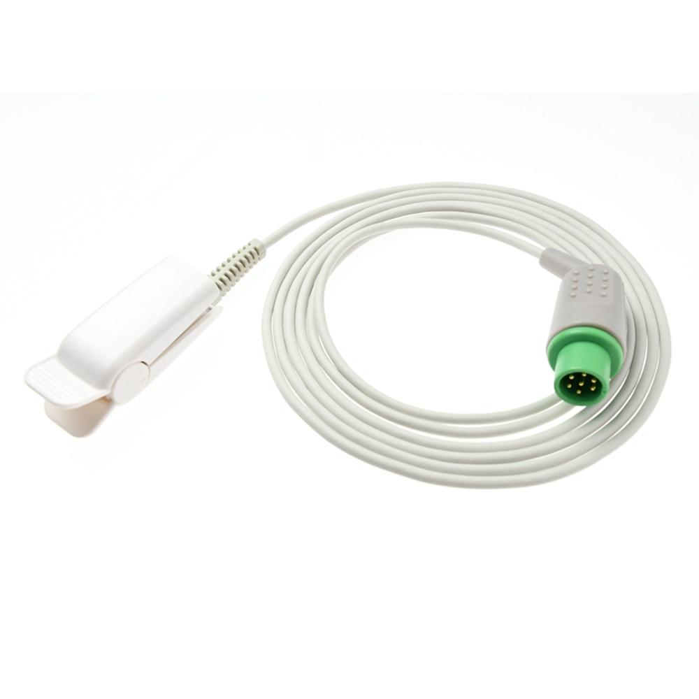 Reusable SPO2 Probe Sensor, SPO2 Finger Sensor, Blood Oxygen Saturation Data Monitoring