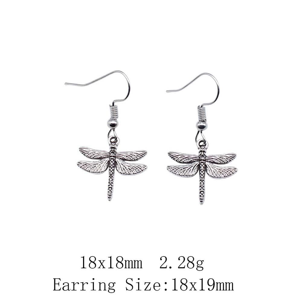 Выпускные серьги Ювелирные изделия Стрекоза Бабочка Серьги-подвески и висячие серьги Сувенирные серьги в стиле бохо