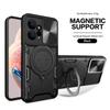 Magsafe Magnetic Camera Protection Case for Redmi Note 12 4G 12s Armor Hybrid Metal Ring Back Cover For Redmi Note12 Pro Plus