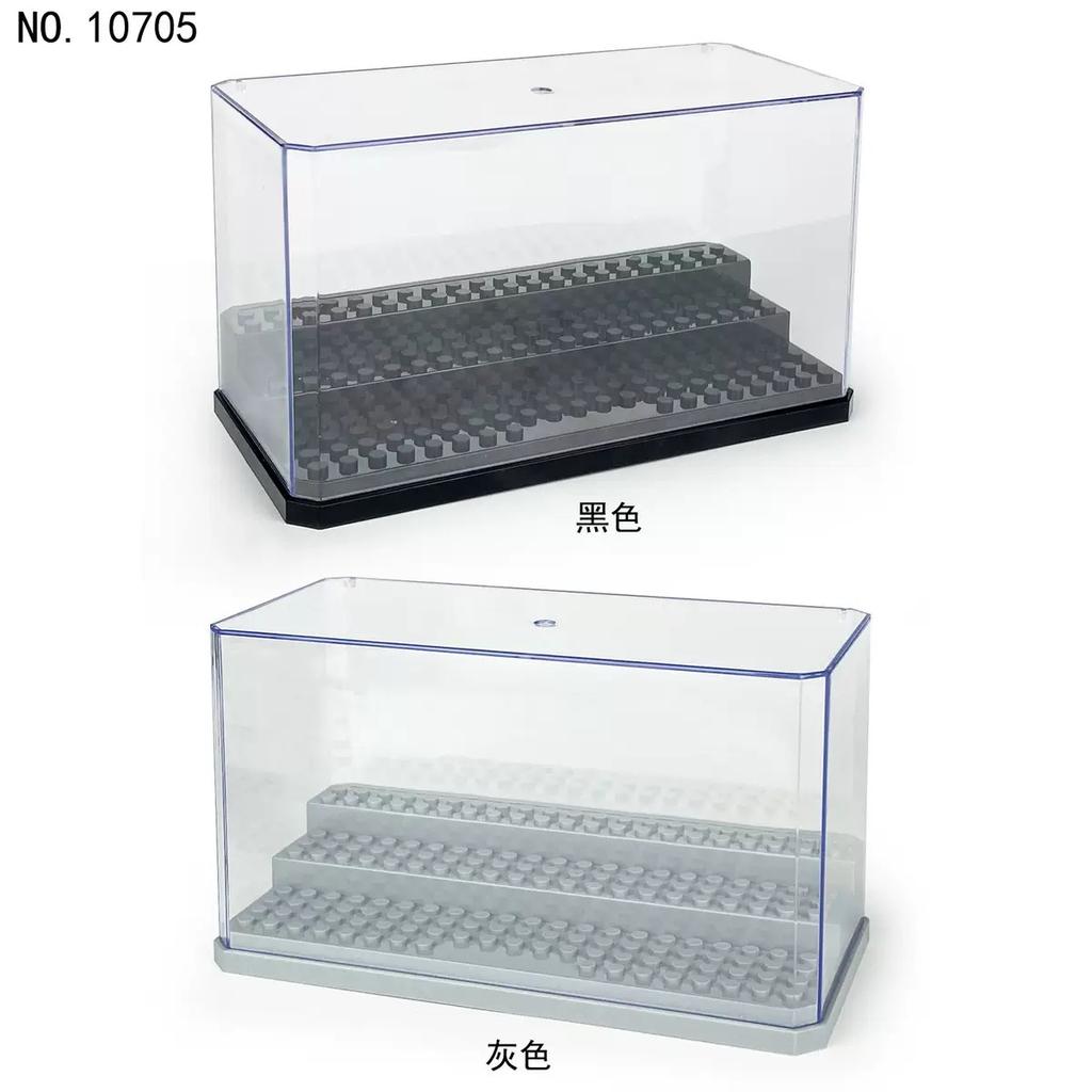Dustproof Acrylic Mini Figure Model Collection Display Box Building Block Storage Plexiglass Showcase