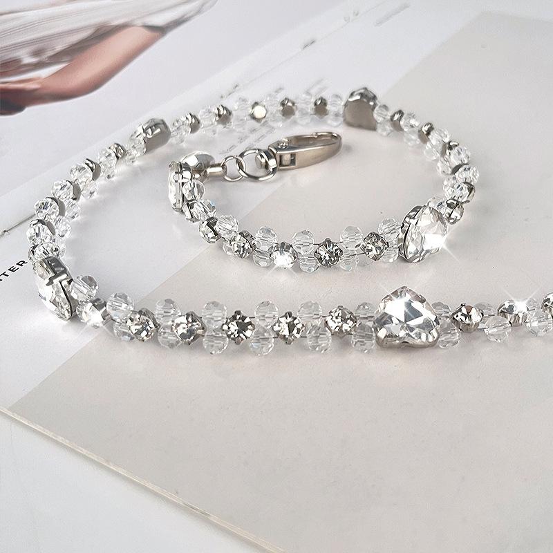 Корейская версия цепочки на талию с инкрустацией бриллиантами Женский ремень Модный женский пояс для платья, юбки Декоративный страз Элегантный