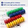 10Pcs Colorful Fridge Magnets Circular Refrigerator Office Magnet Sticker for Kids Gifts Calendar Whiteboard Home Decoration