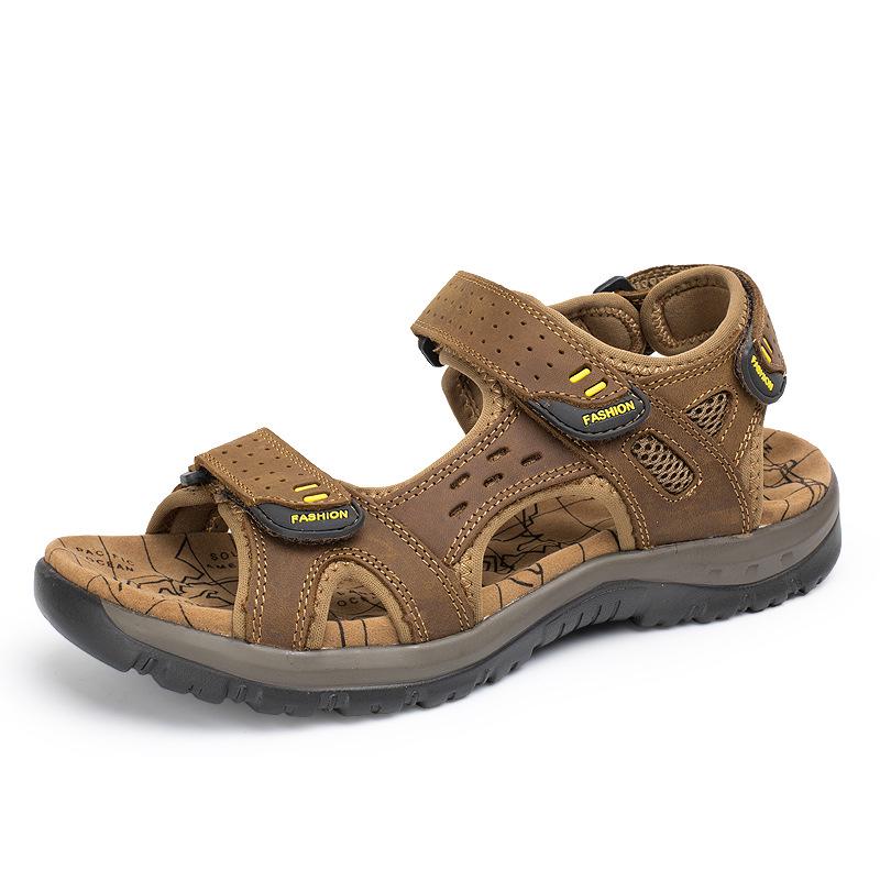 2024 Men's Open-Toe Casual Beach Sandals - Large Sizes Available