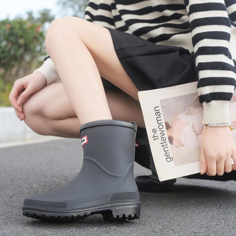 Shop Women Lightweight Mid Rain Boots Pastel Color Won Wse Ssrb0022