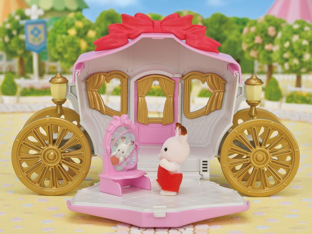 Sylvanian Families Amusement Park Attraction and Stylish Carriage ST Mark Certification For Ages 3 and Up Toy Dollhouse Sylvanian Families EPOCH