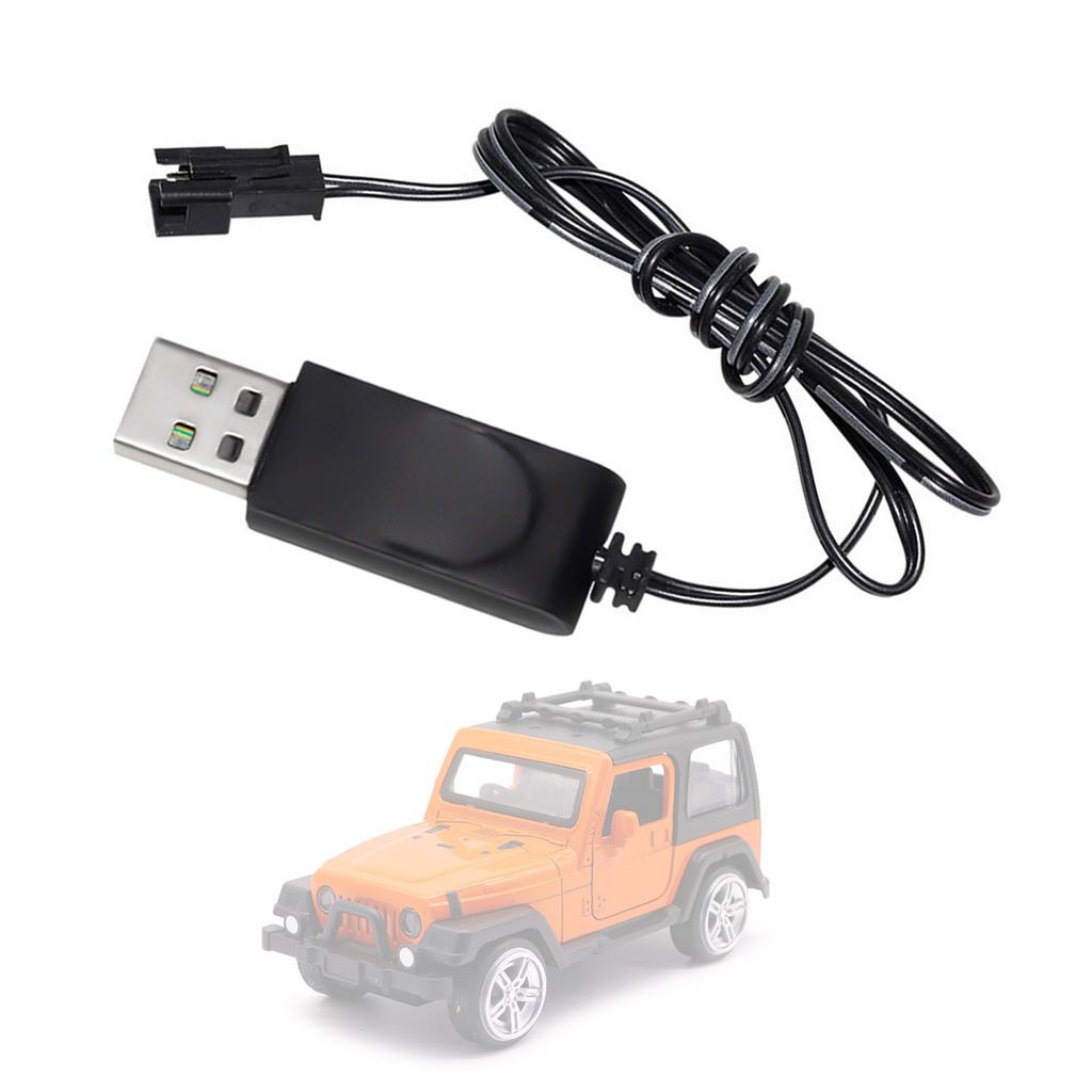 USB-кабель для зарядного устройства с разъемами SM2P, литиевая батарея, USB-кабель для зарядки, выход 3,7 В, 500 мАч для автомобиля с дистанционным управлением